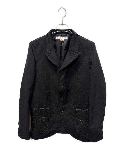 COMME des GARCONS SHIRT（コムデギャルソンシャツ）COMME des GARCONS SHIRT (コムデギャルソンシャツ) 25AW EVA樹脂ポケットジャケット ブラック サイズ:Mの古着・服飾アイテム