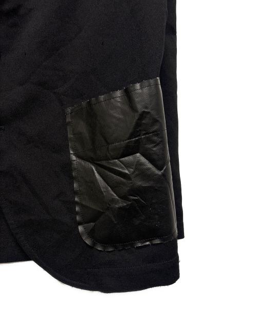 COMME des GARCONS SHIRT（コムデギャルソンシャツ）COMME des GARCONS SHIRT (コムデギャルソンシャツ) 25AW EVA樹脂ポケットジャケット ブラック サイズ:Mの古着・服飾アイテム