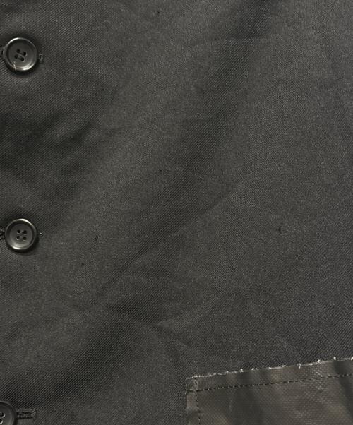 COMME des GARCONS SHIRT（コムデギャルソンシャツ）COMME des GARCONS SHIRT (コムデギャルソンシャツ) 25AW EVA樹脂ポケットジャケット ブラック サイズ:Mの古着・服飾アイテム