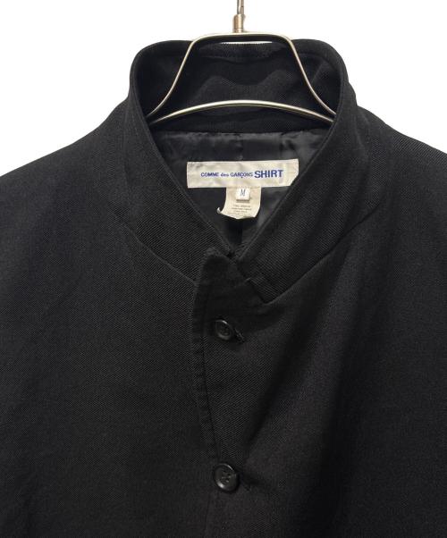 COMME des GARCONS SHIRT（コムデギャルソンシャツ）COMME des GARCONS SHIRT (コムデギャルソンシャツ) 25AW EVA樹脂ポケットジャケット ブラック サイズ:Mの古着・服飾アイテム