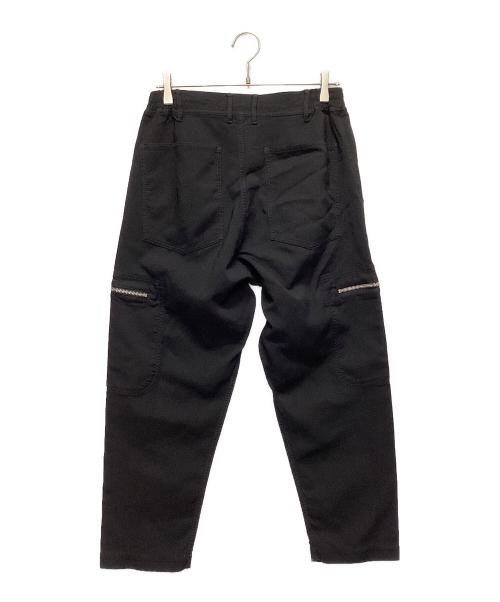 COMME des GARCONS HOMME DEUX（コムデギャルソン オム ドゥ）COMME des GARCONS HOMME DEUX (コムデギャルソン オム ドゥ) 縮絨カーゴパンツ DO-P038 ブラック サイズ:Sの古着・服飾アイテム