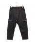 COMME des GARCONS HOMME DEUX（コムデギャルソン オム ドゥ）の古着「縮絨カーゴパンツ DO-P038」｜ブラック