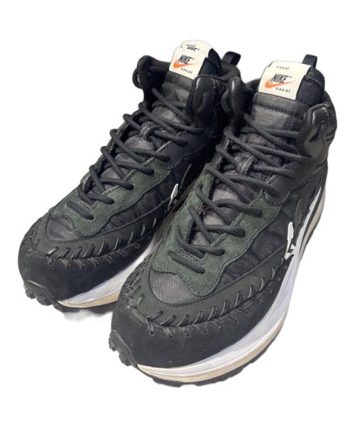 NIKE（ナイキ）NIKE (ナイキ) sacai (サカイ) Jean Paul GAULTIER (ジャンポールゴルチェ) スニーカー ブラック×グリーン サイズ:27の古着・服飾アイテム
