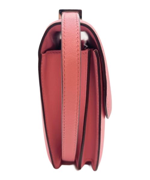 HERMES（エルメス）HERMES (エルメス) HERMÈS コンスタンスⅢ ミニ ヴォースイフト ショルダーバッグ ピンク D刻印 2019年製 ピンク サイズ:ミニ/miniの古着・服飾アイテム