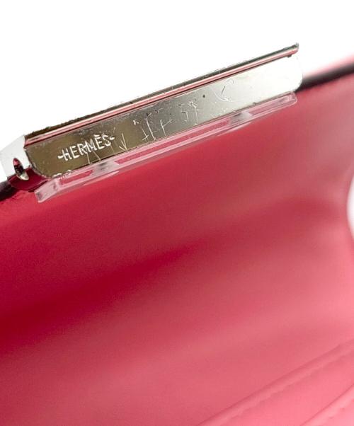 HERMES（エルメス）HERMES (エルメス) HERMÈS コンスタンスⅢ ミニ ヴォースイフト ショルダーバッグ ピンク D刻印 2019年製 ピンク サイズ:ミニ/miniの古着・服飾アイテム