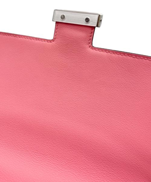 HERMES（エルメス）HERMES (エルメス) HERMÈS コンスタンスⅢ ミニ ヴォースイフト ショルダーバッグ ピンク D刻印 2019年製 ピンク サイズ:ミニ/miniの古着・服飾アイテム