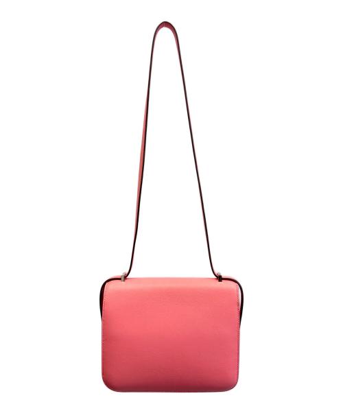 HERMES（エルメス）HERMES (エルメス) HERMÈS コンスタンスⅢ ミニ ヴォースイフト ショルダーバッグ ピンク D刻印 2019年製 ピンク サイズ:ミニ/miniの古着・服飾アイテム