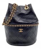 CHANELシャネル）の古着「ミニバケットバッグ/ショルダーバッグ」｜ブラック