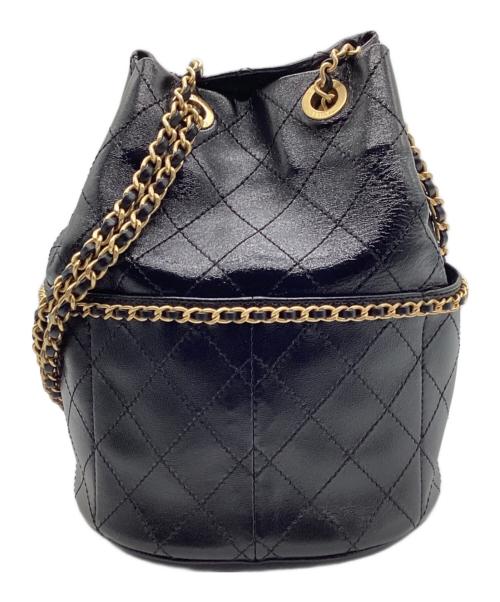 CHANEL（シャネル）CHANEL (シャネル) ミニバケットバッグ/ショルダーバッグ ブラック サイズ:MINI/ミニの古着・服飾アイテム
