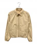 LOUIS VUITTONルイ ヴィトン）の古着「24AW LVロゴ ジップアップジャケット」｜ベージュ