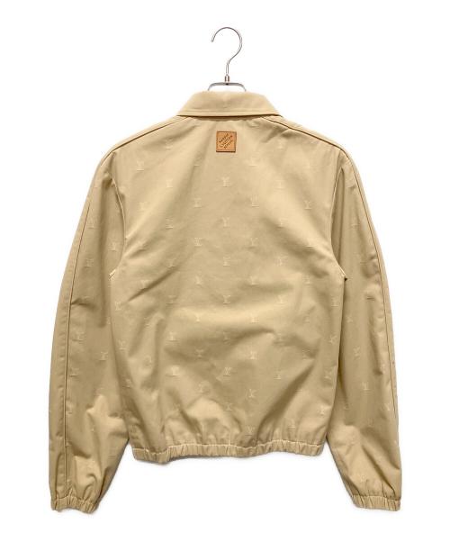 LOUIS VUITTON（ルイ ヴィトン）LOUIS VUITTON (ルイ ヴィトン) 24AW LVロゴ ジップアップジャケット ベージュ サイズ:44の古着・服飾アイテム