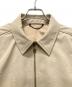 中古・古着 LOUIS VUITTON (ルイ ヴィトン) 24AW LVロゴ ジップアップジャケット ベージュ サイズ:44：200000円