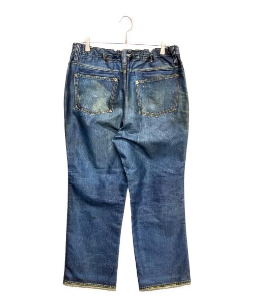 TOLQ（トルク）TOLQ (トルク) 転写デニムパンツ インディゴ サイズ:42の古着・服飾アイテム