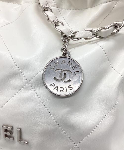 CHANEL（シャネル）CHANEL (シャネル) CHANEL22スモール ホワイト サイズ:スモール/SMALLの古着・服飾アイテム
