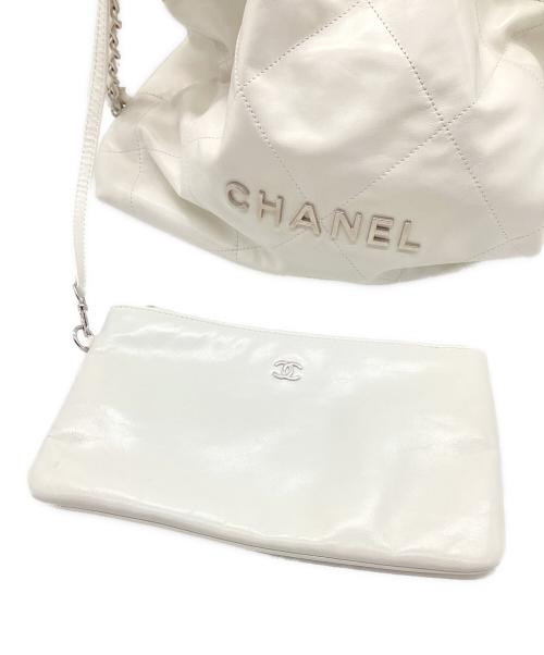 CHANEL（シャネル）CHANEL (シャネル) CHANEL22スモール ホワイト サイズ:スモール/SMALLの古着・服飾アイテム