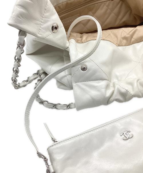 CHANEL（シャネル）CHANEL (シャネル) CHANEL22スモール ホワイト サイズ:スモール/SMALLの古着・服飾アイテム