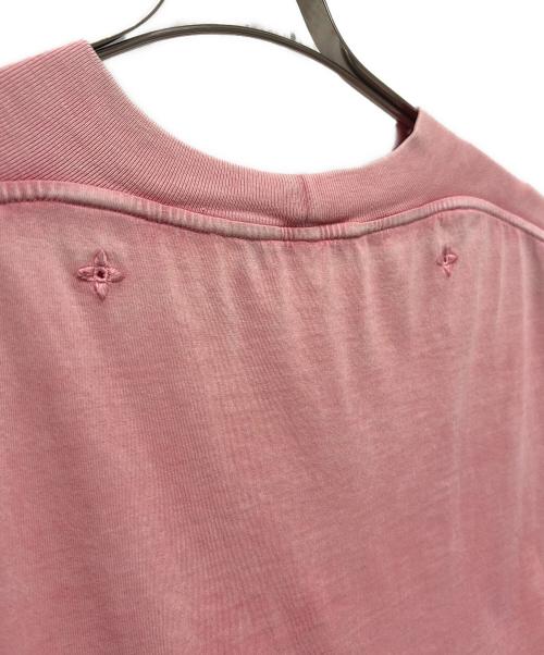 LOUIS VUITTON（ルイ ヴィトン）LOUIS VUITTON (ルイ ヴィトン) ロゴエンブロイダリーTシャツ ピンク サイズ:Sの古着・服飾アイテム