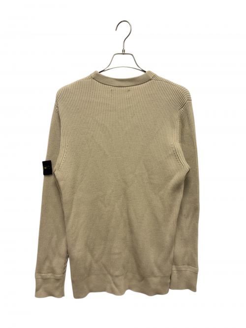 STONE ISLAND（ストーンアイランド）STONE ISLAND (ストーンアイランド) ワッペンニット ベージュ サイズ:XLの古着・服飾アイテム
