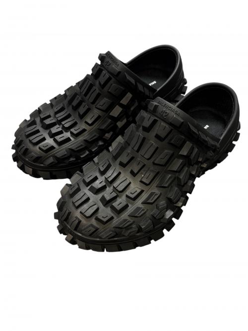 BALENCIAGA（バレンシアガ）BALENCIAGA (バレンシアガ) BOUNCER CLOG/ディフェンダー クロッグ ブラック サイズ:27.5 未使用品の古着・服飾アイテム