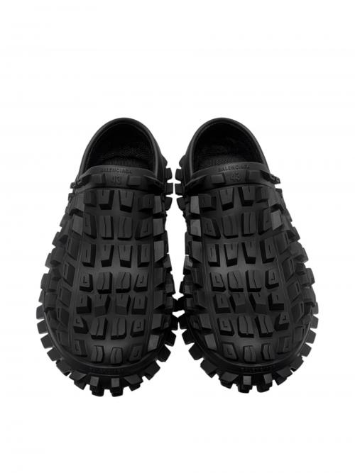 BALENCIAGA（バレンシアガ）BALENCIAGA (バレンシアガ) BOUNCER CLOG/バウンサー クロッグ ブラック サイズ:43 未使用品の古着・服飾アイテム