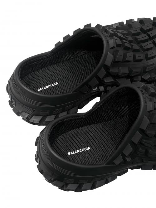 BALENCIAGA（バレンシアガ）BALENCIAGA (バレンシアガ) BOUNCER CLOG/バウンサー クロッグ ブラック サイズ:43 未使用品の古着・服飾アイテム