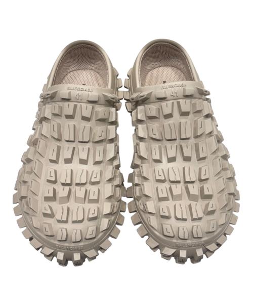 BALENCIAGA（バレンシアガ）BALENCIAGA (バレンシアガ) BOUNCER CLOG/バウンサー クロッグ ベージュ サイズ:41 未使用品の古着・服飾アイテム