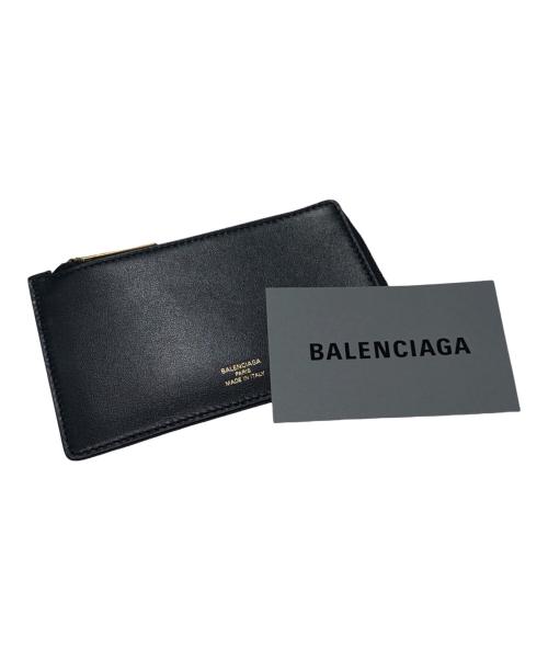 BALENCIAGA（バレンシアガ）BALENCIAGA (バレンシアガ) Envelope ロングコイン＆カードケース ブラック サイズ:-の古着・服飾アイテム