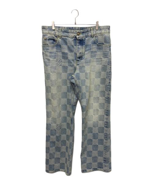 LOUIS VUITTON（ルイ ヴィトン）LOUIS VUITTON (ルイ ヴィトン) デニムパンツ RM251MN GRT HSD48W インディゴ サイズ:38の古着・服飾アイテム