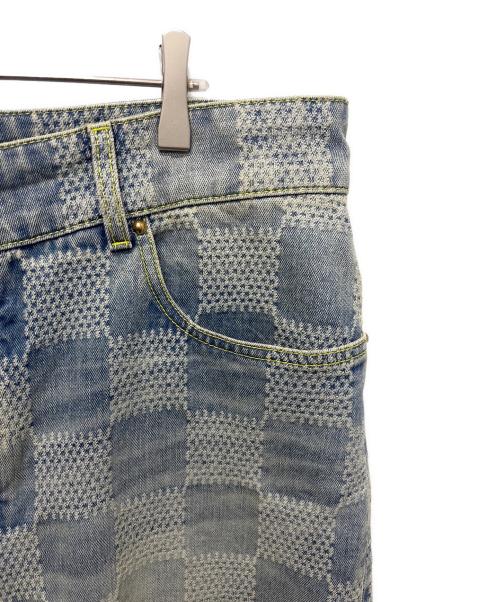 LOUIS VUITTON（ルイ ヴィトン）LOUIS VUITTON (ルイ ヴィトン) デニムパンツ RM251MN GRT HSD48W インディゴ サイズ:38の古着・服飾アイテム