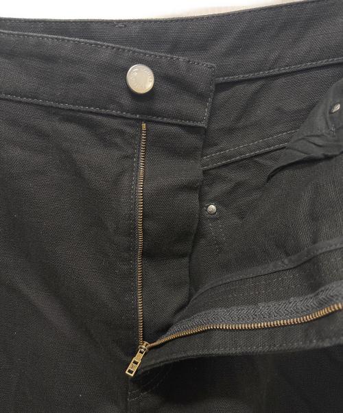 LOUIS VUITTON（ルイ ヴィトン）LOUIS VUITTON (ルイ ヴィトン) 25SS ロゴステッチワークデニムパンツ ブラック サイズ:56の古着・服飾アイテム