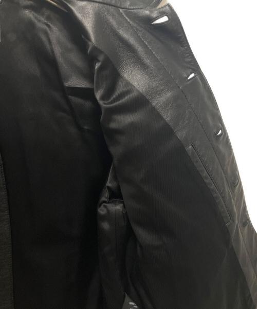 Saint Laurent Paris（サンローランパリ）Saint Laurent Paris (サンローランパリ) レザージャケット ブラック サイズ:48の古着・服飾アイテム