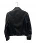 Saint Laurent Paris (サンローランパリ) レザージャケット ブラック サイズ:48：240000円