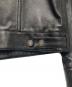 中古・古着 Saint Laurent Paris (サンローランパリ) レザージャケット ブラック サイズ:48：240000円