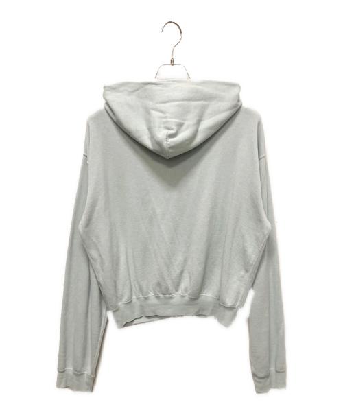 AURALEE（オーラリー）AURALEE (オーラリー) HIGH TWIST LIGHT SWEAT ZIP PARKA スカイブルー サイズ:3の古着・服飾アイテム