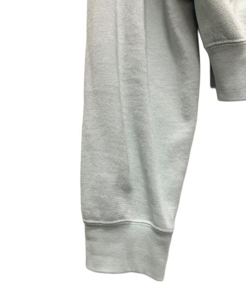 AURALEE（オーラリー）AURALEE (オーラリー) HIGH TWIST LIGHT SWEAT ZIP PARKA スカイブルー サイズ:3の古着・服飾アイテム