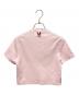 Thom Browne (トムブラウン) 半袖コットンTシャツ ピンク サイズ:38：32000円