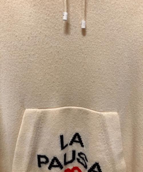 CHANEL（シャネル）CHANEL (シャネル) プルオーバーニットパーカー ベージュ サイズ:36の古着・服飾アイテム