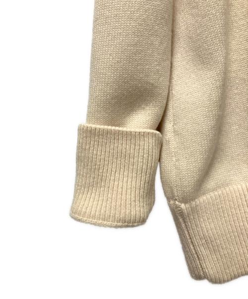 CHANEL（シャネル）CHANEL (シャネル) プルオーバーニットパーカー ベージュ サイズ:36の古着・服飾アイテム