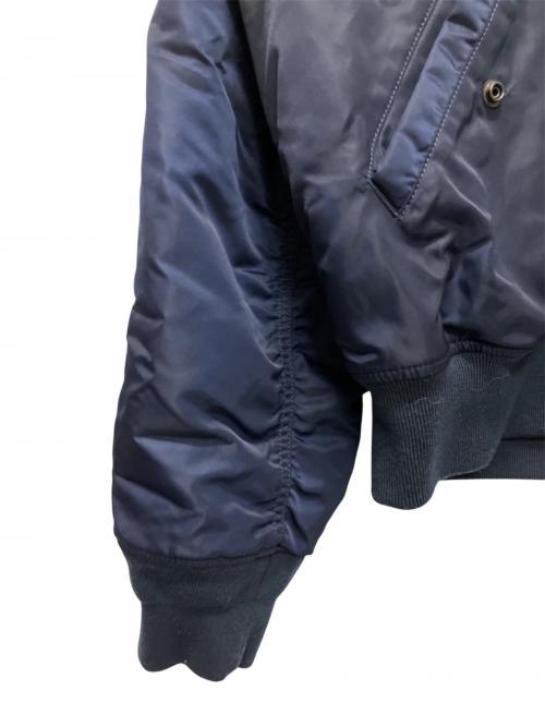 SUPREME（シュプリーム）SUPREME (シュプリーム) PLAY BOY (プレイボーイ) 26SS Hooded MA-1 フードボンバージャケット ネイビー サイズ:Mの古着・服飾アイテム