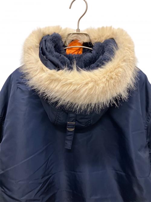 SUPREME（シュプリーム）SUPREME (シュプリーム) PLAY BOY (プレイボーイ) 26SS Hooded MA-1 フードボンバージャケット ネイビー サイズ:Mの古着・服飾アイテム