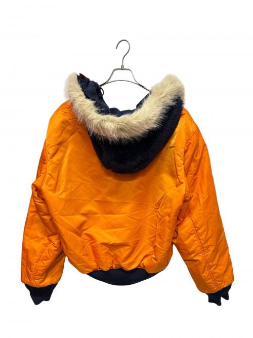SUPREME（シュプリーム）SUPREME (シュプリーム) PLAY BOY (プレイボーイ) 26SS Hooded MA-1 フードボンバージャケット ネイビー サイズ:Mの古着・服飾アイテム