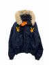 SUPREME（シュプリーム）の古着「26SS Hooded MA-1 フードボンバージャケット」｜ネイビー