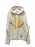 MIHARA YASUHIRO（ミハラヤスヒロ）の古着「25SS/Smily Face Print Distressed Hoodie」｜アイボリー
