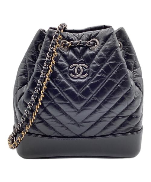 CHANEL（シャネル）CHANEL (シャネル) Gabrielle de Chanel Backpack ブラックの古着・服飾アイテム