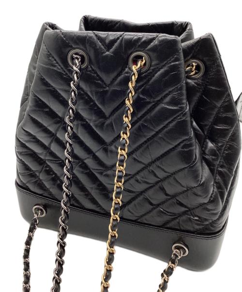 CHANEL（シャネル）CHANEL (シャネル) Gabrielle de Chanel Backpack ブラックの古着・服飾アイテム