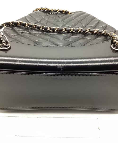 CHANEL（シャネル）CHANEL (シャネル) Gabrielle de Chanel Backpack ブラックの古着・服飾アイテム