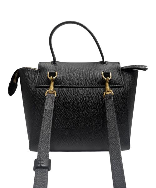 CELINE（セリーヌ）CELINE (セリーヌ) ナノ ベルトバッグ ブラック サイズ:-の古着・服飾アイテム