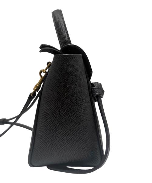 CELINE（セリーヌ）CELINE (セリーヌ) ナノ ベルトバッグ ブラック サイズ:-の古着・服飾アイテム