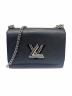 LOUIS VUITTON（ルイ ヴィトン）の古着「ツイストMM」｜ブラック