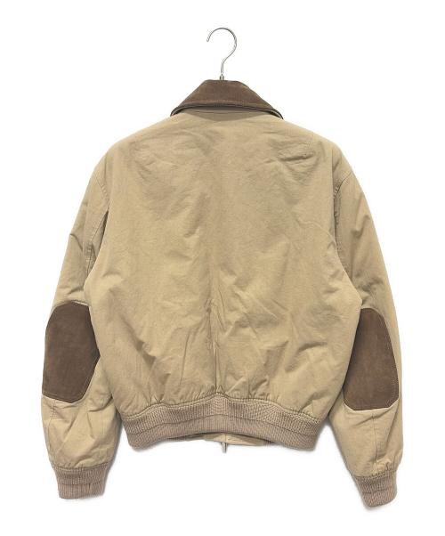 Dior（ディオール）Dior (ディオール) スウェード切替ブルゾン ブラウン サイズ:46の古着・服飾アイテム